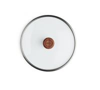 Woll Eco Logic QXR - Coperchio in vetro di sicurezza, rotondo, con coperchio in legno (20)