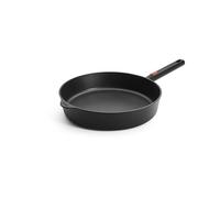 Woll Eco Logic QXR - Padella a bordo alto, induttiva, diametro 32 cm, altezza 7 cm, con manico rimovibile, adatta per tutti i piani cottura, senza PFAS, rivestimento antiaderente, in alluminio