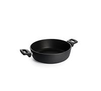 Woll Nowo - Casseruola in Titanio, induttiva, Diametro 28 cm, Altezza 8 cm, 4,5 Litri, con 2 Manici Laterali, Adatta a Tutti i Piani Cottura