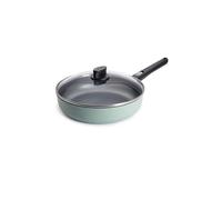 WOLL Padella alta con coperchio 28cm/3,3l ECOLOUR Verde giada verde chiaro