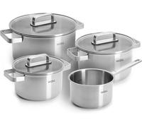 WOLL Set di pentole in acciaio inox 7 pezzi SET002