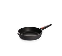 Woll Soffriggere a induzione 28 cm, Alluminio, Nero