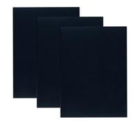 WOLMIK 3 toppe di riparazione per piumini, in nylon, autoadesive, impermeabili, per riparazioni di borse, impermeabili, tende, vestiti, 20 x 15 cm, colore: nero