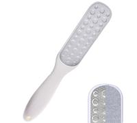 WOLMIK Lima per rimuovere calli e calli, bidirezionale, multidirezionale, in nichel, riduce immediatamente calli e calli in polvere per risultati immediati, strumento sicuro - bianco