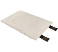 Wolters upcycling vagabund coperta da viaggio per cani 100 x 70 cm tartufo/blu