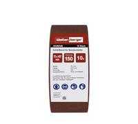 Woltersberger® 10 nastri abrasivi in tessuto, dimensioni 75 x 457 mm, grana P150, carta vetrata, per levigatrice a nastro/carta vetrata
