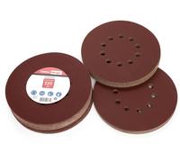 Woltersberger Dischi Abrasivi 225mm a Strappo a Secco Carta Abrasiva