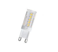 WOLTHID G9 Lampadina Led 3W 220V Bianco Freddo 6500K G9 Base T4 Bi-pin Base Ricambio Alogena a Risparmio Energetico per Lampadario Illuminazione Pensile Cabinet, 3W-1PCS, Bianco Freddo
