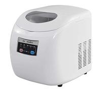 WOLTU Fabbricatore di Ghiaccio, Macchina di Cubetti di 3 Misure, 12kg/24h 120W Serbatoio Acqua da 2,8 Litri, inPlastica
