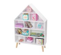 WOLTU Libreria per bambini con 5 livelli Organizzatore di giocattoli Scaffali portaoggetti Display per bambini Mobili per la decorazione del soggiorno
