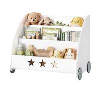 WOLTU Libreria per Bambini in Legno, Scaffale a 3 livelli
