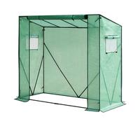 WOLTU Serra per Pomodori PE, Traslucida, Verde, 200x77x146/169cm | Impermeabile; Polivalente; Tutti i Tempi; Giardino/Terrazzo; Per Piante