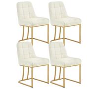WOLTU Set di 4 Sedie da Cucina Moderne, Sedie per Sala da Pranzo