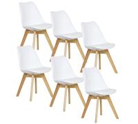 WOLTU Set di 6 Sedie da Pranzo, Sedie da Cucina