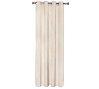 WOLTU Tende Oscuranti con Occhielli Tende Termiche Opache in Velluto 300 g/m² per Soggiorno Camera da Letto 1 Pannello Beige 140x225 cm