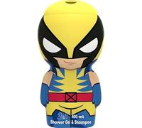 Wolverine 2 in 1 Gel doccia e shampoo 3D 400 ml | Supereroe Power per pelle e capelli - Marvel X-Men doccia design da collezione