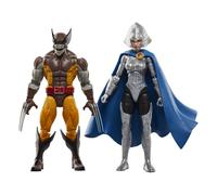 Wolverine 50th Anniversary Marvel Legends Action Figure 2-Pack Wolverine &