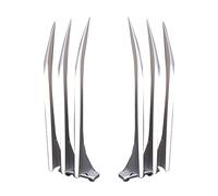 Wolverine Artigli 1:1 Movie ABS Puntelli X Degli Uomini Cosplay Giocattoli di Plastica Per Masquerade Costume Del Partito di Halloween Della Decorazione (1 Coppia) (Aldult A)