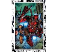 Wolverine E Deadpool Poster Grande 61x91.5 CM 61x91.4cm Nuovo Marvel Comics