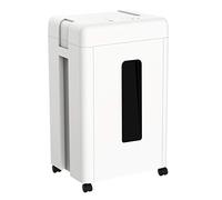 WOLVERINE SD9520 Distruggidocumenti alta sicurezza P5 15 fogli, super micro-taglio per carta pesante, CD, lama in manganese ultra-silenziosa (bianco)