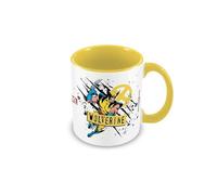 Wolverine (Strike) - Tazza con interno colorato, 315 ml, colore: Giallo