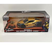 Wolverine X Uomo E 2020 Chevrolet Corvette Stingray 1:24 Jada 253225025