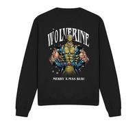 WolverineMerry Xmas Bub Felpa Adulto Unisex (TV26384)