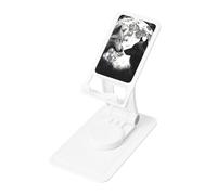 Wolves Love Under The Moon - Supporto per telefono da scrivania, girevole a 360°, pieghevole, per ufficio, casa, tablet regolabile in altezza, supporto portatile per cellulare e iPad