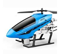 WOLWES Aereo RC Elicottero telecomandato di grandi dimensioni da 28 pollici con fotocamera Drone RC in lega resistente alla caduta 2,4 Ghz Aereo elettrico Rc per principianti Bambini Adulti Aereo gioc