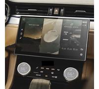 WOLWES Compatibile con Jaguar per F-Pace XFL 2021 Schermo di Navigazione per Auto da 11 Pollici Schermo Pet Pellicola Proteggi Schermo Display Pellicola Protettiva Interni Auto Accessori Interni