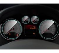 WOLWES Compatibile con Peugeot per 207 308 408 508 2008 3008 5008 2009-2017 2018 2019 Pannello Strumenti per Auto Protezione dello Schermo Pellicola Protettiva per Interni Accessori Interni(2)