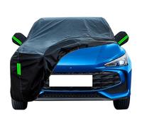 WOLWES Copertura Impermeabile per Auto Adatta a 2013-2024 MG3,Copertura Auto antigrandine, Pioggia a Copertura Totale all'aperto, Sole e Protezione UV(Hybrid+)
