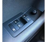 WOLWES Interruttore alzacristalli Pulsante Manuale 1 via, Normalmente Aperto, Morsetto, Vite, Su Pannello, Metallo, Button, Per Audi A6 Quattro A3 Q7 2004-2011