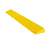 WOLWES Rampe della Soglia della Porta (Color : Yellow, Size : 100x12x5.5cm)