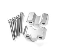 WOLWES Riser Manubrio per Moto Compatibile con BMW per F750GS F 750 GS F750 GS 2018 2019 2020 2021 2022 Morsetto Riser Manubrio Moto 22mm Kit alza Manubrio (Size : 2)