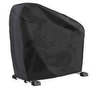 WOMACO Copertura per cyclette, impermeabile, antipolvere, protezione verticale per ciclismo in ambienti interni, protezione per bicicletta reclinata, per protezione esterna (colore: nero, 121,9 x 58,4