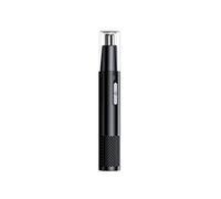 Woman Man Electric Face Nose Hair Clippers IPX5 Waterproof Multi-Purpose Trimmer Shaving Safety Removal Tool for Home, Black, Type 1
