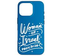 Woman Of Israel Prov 31:26 Jewish Cultural Pride Citazione Ebreo Custodia per iPhone 16 Pro