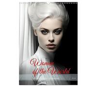 Woman of the World (calendario da parete 2024 DIN A3 alto), calendario mensile Calvendo: ritratti eleganti generati dall'intelligenza artificiale di donne di tutto il mondo (CALVENDO persone)