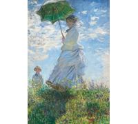 Woman with a Parasol, Madame Monet and Her Son Claude Monet Notebook Journal: Famous Paintings Notebooks
