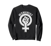 Womanist Womans Diritti Uguaglianza Womyn Femminismo Salario Protesta Felpa