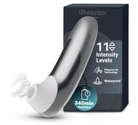 Womanizer Pro Succhia Clitoride per Donna, Stimolatore Clitorideo, Grigio