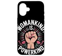 Womankind è Powerkind Women Empowerment L'uguaglianza delle donne Custodia per iPhone 16