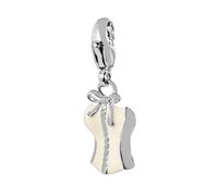 Woman's charm link Ti Sento 8171SI White (2 cm)