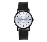 Woman's Life Orologio al quarzo di fascia alta con vetro distinto blu Orologio da donna Plus Size orologi per polsi più grandi da donna, B, misura unica