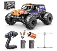 Womaqu Macchina Telecomandata Professionale Brushless 1:14, RC Car 4WD Off-Road 68 km/h con Ammortizzatori a Olio, 2 Batterie 3S LiPo 1200mAh, Macchina Radiocomandata ad Alte Prestazioni per Adulti