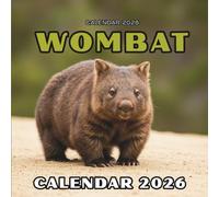 Wombat Fun 2026 Calendar: Cute Animals to Love All Year