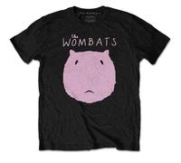 Wombats - the - T-Shirt # M Unisex Black # Logo