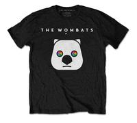 Wombats - the - T-Shirt # Xl Unisex Black # Rainbow Eyes