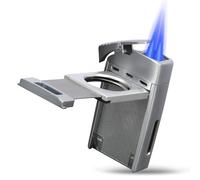 WOMELF Accendini a butano, accendini Multifunzione, accendini a Candela, accendini a Getto di butano, accendini for sigari e Sigarette, Regali for fidanzati (butano Non Incluso) (Color : C)